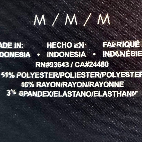 "Cherokee Luxe" scub top, M, black - Picture 7 of 12